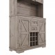 Coffee Bar Cabinet Kitchen Cabinet with Storage, Farmhouse Wine Cabinet with Drawers shelves and cabinets, Buffet Cabinet Wine & Glass Racks for Dining Room, Kitchen, Oak