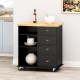 PROVENCE KITCHEN CART WITH 2 DRAWERS+1 DOOR