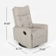 GLIDER SWIVEL RECLINER CHAIR