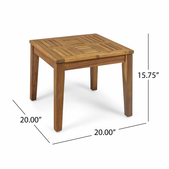 HAMPTON WOOD SIDE TABLE