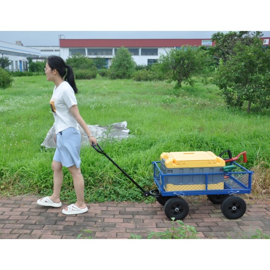 Tools cart Wagon Cart Garden cart trucks make it easier to transport firewood