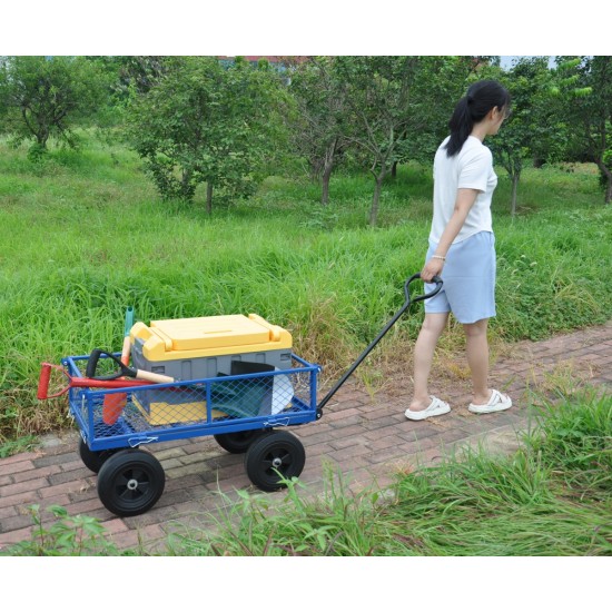 Tools cart Wagon Cart Garden cart trucks make it easier to transport firewood