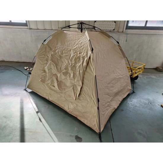 Tent, quick-opening automatic tent, waterproof and UV resistant tent, suitable for 2~3 people camping, picnic, outdoor travel tent -khaki