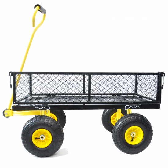 Wagon Cart Garden cart trucks make it easier to transport firewood