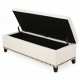 Stylish Ottoman Is Great, Fabric Bench, For Additional Storage And Seating Living Room