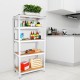 5 Tier Laminated White Metal Shelving Unit Adjustable Garage Storage Utility Rack Heavy Duty Shelves Organization Multipurpose Shelf Warehouse Basement Pantry 29 Inch W x 12 Inch D x 59 Inch H 1Pack