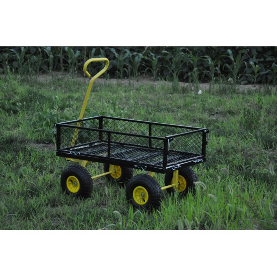 Wagon Cart Garden cart trucks make it easier to transport firewood