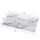 43 Inch Marble Vanity Top, Bathroom Vanity Top with Undermount Rectangular Middle Sink and 4 Inch Height Backsplash, Pre-Drilled 8 Inch Faucet Hole Spread Vanity Top, Carrara white with veins