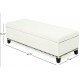 Stylish Ottoman Is Great, Fabric Bench, For Additional Storage And Seating Living Room