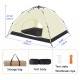 Camping dome tent is suitable for 2~3 people, waterproof, spacious, portable backpack tent, suitable for outdoor camping/hiking