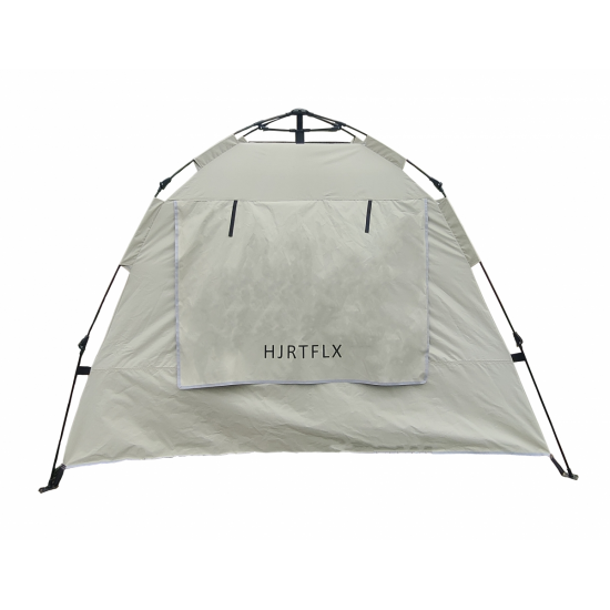 Tent, quick-opening automatic tent, waterproof and UV resistant tent, suitable for 2~3 people camping, picnic, outdoor travel tent - beige