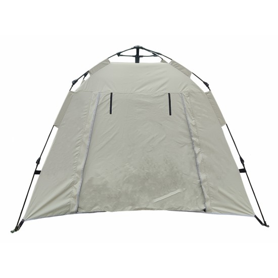 Tent, quick-opening automatic tent, waterproof and UV resistant tent, suitable for 2~3 people camping, picnic, outdoor travel tent - beige