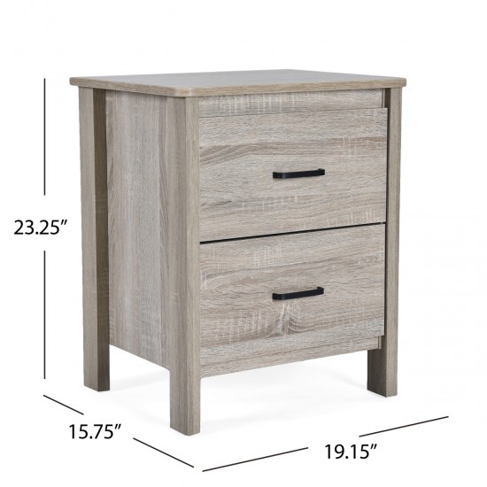 Toolless Assembly Nightstand