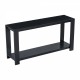 U_STYLE Distinctive Features of a Minimalist Console Table with Bottom Shelf and Four Legs, Suitable for Entryway, Hallway, Living Room, Foyer, Corridor