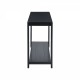 U_STYLE Distinctive Features of a Minimalist Console Table with Bottom Shelf and Four Legs, Suitable for Entryway, Hallway, Living Room, Foyer, Corridor