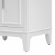 24 Inch Bathroom Vanity with Sink, Bathroom Vanity Cabinet with One Flip Drawer and Doors, Solid Wood and MDF, White