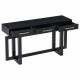 U_STYLE Elegant Console Table with Three Drawers, Extra Long Entryway Table for Entryway, Hallway, Living Room, Foyer, Corridor