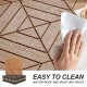 Plastic Composite Deck Tiles Set of 35pcs, Composite Decking Resist Rust, Water, Weather, Easy to DIY & Maintain, Ideal for Patios, Balconies, Rooftops, Decks, Indoor&Outdoor, 12x12 Inch Wood color