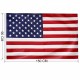 20FT American Flag Pole, gold ball ornament, 4 stainless steel clips, 45ft polypropylene halyard, PVC sleeve