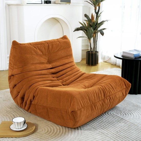 Floor sofa Bean Bag Chair for Adults Fireside Bean Bag Lounger Memory Foam Chair for Home, office, Apartment or Gaming Venue