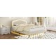 Full Size Velvet Upholstered Smart LED Bed Frame with Adjustable Height Headboard,No Box Spring Needed,Easy Assembly,Beige