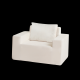 Sofa in a box Foam Sofa Couch with Pillow, Bean Bag Chairs for Adults Stuffed High-Density Foam, Large Bean Bag Sofa for Living room Bedroom Gaming Room