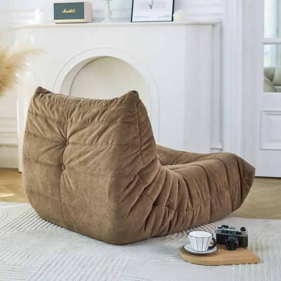 Floor sofa Bean Bag Chair for Adults Fireside Bean Bag Lounger Memory Foam Chair for Home, office, Apartment or Gaming Venue