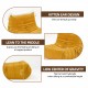 Floor sofa Bean Bag Chair for Adults Fireside Bean Bag Lounger Memory Foam Chair for Home, office, Apartment or Gaming Venue