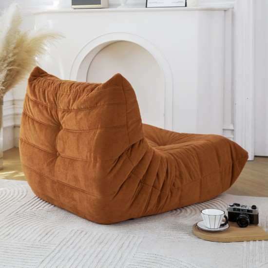 Floor sofa Bean Bag Chair for Adults Fireside Bean Bag Lounger Memory Foam Chair for Home, office, Apartment or Gaming Venue