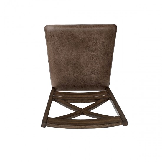 Dining Chairs Set of 2, Brown