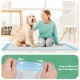 Disposable Dog Training Pads,22 Inchx22 Inch Ultra Absorbent Leak-Proof Quick-Drying Pet Pee Pads for Small to Large Dogs and Puppies Indoor Use, 100 Count