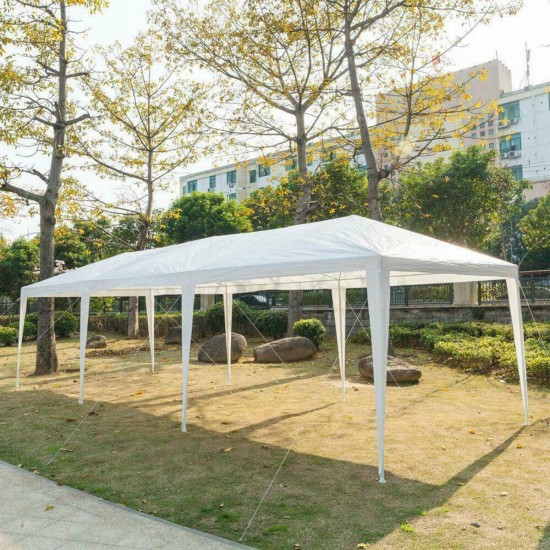 10x30' Outdoor Garden Gazebo Wedding Party Tent Canopy Marquee with 5 Removable  Sidewalls