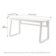 Computer desk table simple gaming table chair Home desk Student writing desk Bedroom desk workbench desk