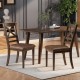 Dining Chairs Set of 2, Brown