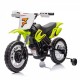 12V Kids Ride On Electric Toy Motorcycle,Rear suspension,Twist Grip Throttle,Slow Start,Removable training wheels,Indie music box with horn and engine,Simulation of dirt bike modeling for kids 3-8.