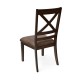 Dining Chairs Set of 2, Brown