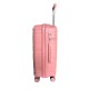 Pink Hardside Luggage Sets 3 Pieces, Expandable Luggages Spinner Suitcase with TSA Lock Lightweight Carry on Luggage 20inch 24inch 28inch