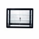 Tempered Glass Counter Top Display Showcase with Sliding Glass Door and Lock,Standard Aluminum Framing with Sliding Glass Door and Lock-display cabinet