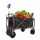 Outdoor Garden Park Utility kids wagon portable beach trolley cart camping foldable with big wheels folding wagon