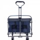 Outdoor Garden Multipurpose Micro Collapsible Beach Trolley Cart Camping Folding Wagon