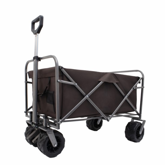 Outdoor Garden Park Utility kids wagon portable beach trolley cart camping foldable with big wheels folding wagon