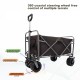 Outdoor Garden Park Utility kids wagon portable beach trolley cart camping foldable with big wheels folding wagon