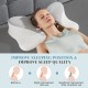 Sleeping pillow, bedroom bedding, neck support pillow, gray,1 Piece