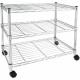 Simple Deluxe Heavy Duty 3-Shelf Shelving Unit, 24 Inch D x 14 InchW x 20 Inch H, 3 Tier