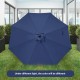 Patio Umbrella Outdoor Table Market Yard Umbrella