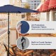 Patio Umbrella Outdoor Table Market Yard Umbrella