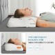 Sleeping pillow, bedroom bedding, neck support pillow, gray,1 Piece