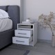 Eastover Nightstand 2.0 in melamine with two drawers