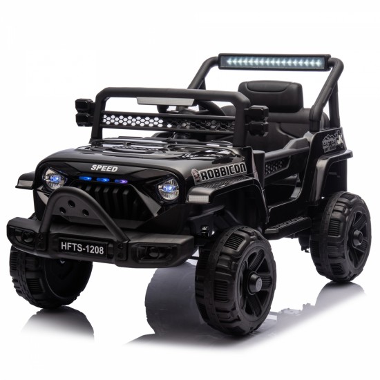 12V Kids Ride On Electric Truck Car W/Parents Control,2WD,Four-wheel suspension,Early education function,Adjustable volume,USB,MP3,Bluetooth,Microphone jack,Power display,LED lights For kids aged 3.