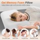 Foam pillow, sleeping pillow, soft and comfortable, removable, machine washable cover,1 pack,24  Inchx 16